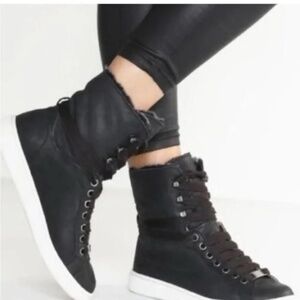 NEW UGG Starlyn high-top trainers